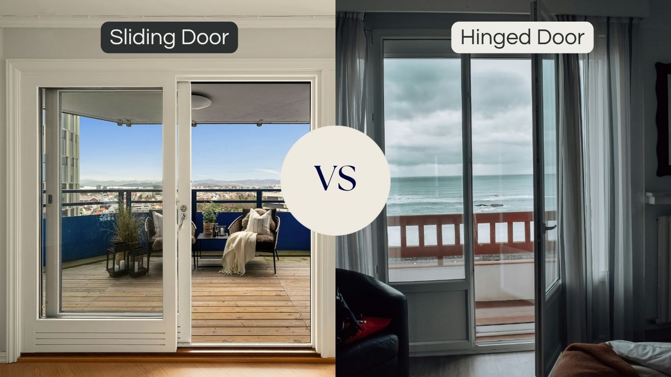pintu geser versus